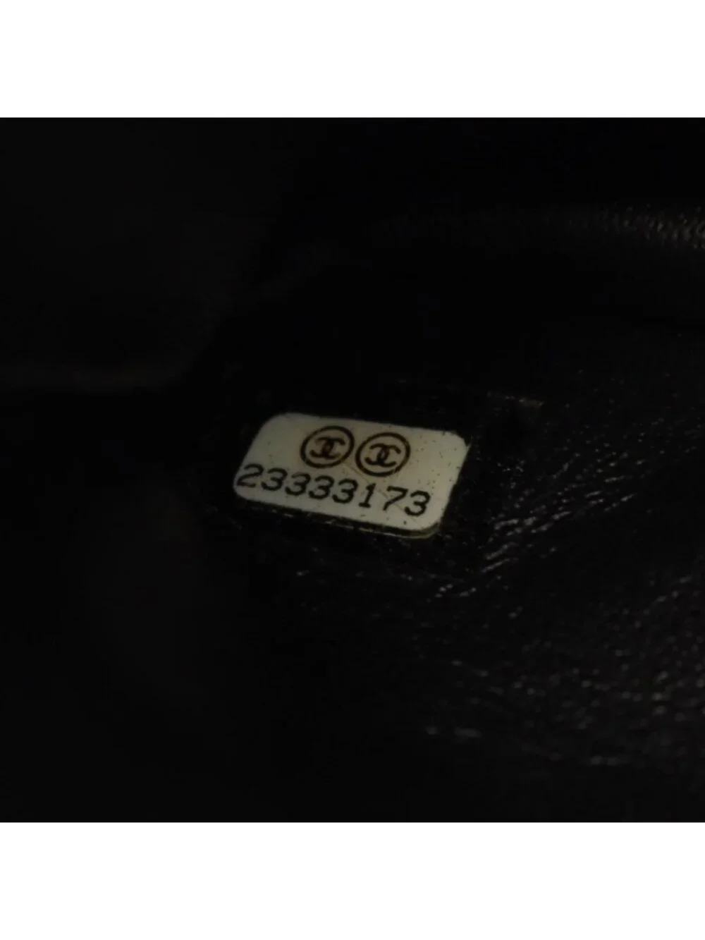 Chanel Shoulder Bag 2.55 Quilted Stitch Double Flap Black Caviar Leather Chain